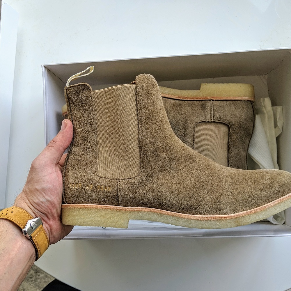 Common Projects - Chelsea Boots - Gum Sole - 42